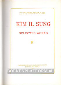 Kim Il Sung, Selected Works IV
