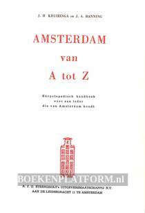 Amsterdam van A tot Z