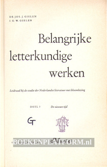 Belangrijke letterkundige werken 3