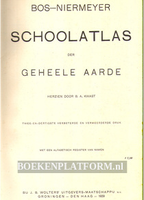 Schoolatlas der Geheele Aarde