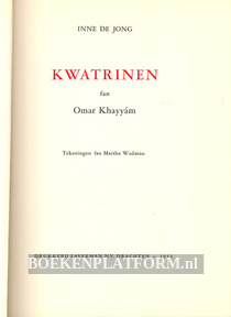 Kwatrinen fan Omar Khayyam