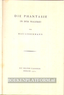 Die Phantasie in der Malerei