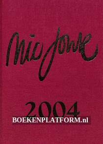 Nic Jonk agenda 2004, gesigneerd