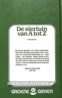 De siertuin van A tot Z