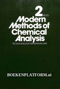 Modern Methods of Chemical Analysis
