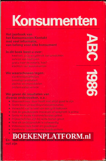 Konsumenten ABC 1986