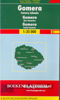 Auto + Wandelkaart La Gomera, Canarische Eilanden