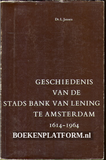 Geschiedenis van de Stadsbank van lening te Amsterdam