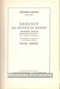 Debussy als criticus en essayist