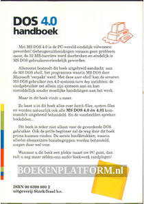 DOS handboek voor versie 4.0