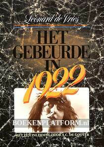 Het gebeurde in 1922