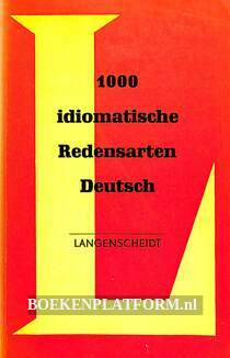 1000 idiomatische Redensarten Deutsch