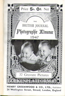 The British Journal Photograpic Almanac 1947