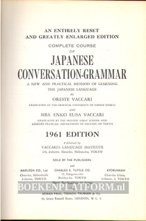Japanese Coversation-Grammar