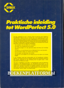 Praktische inleiding tot WordPerfect 5.0