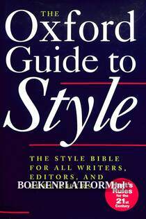 The Oxford Guide to Style