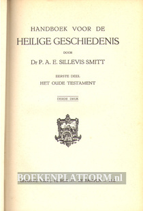 Handboek voor de heilige geschiedenis *