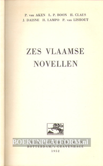 Zes Vlaamse novellen