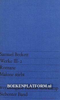 Samuel Beckett Werke III-2