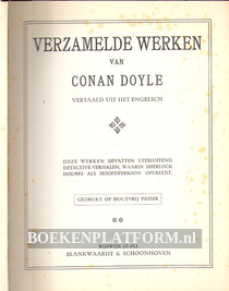 Verzamelde werken van Conan Doyle **