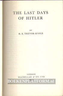 The Last Days of Hitler