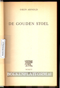 De gouden stoel