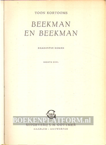Beekman en Beekman I