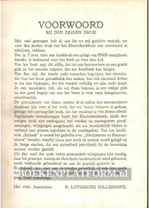 Electro kookboek