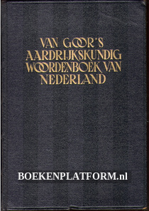 Van Goor's aardrijkskundig woordenboek van Nederland
