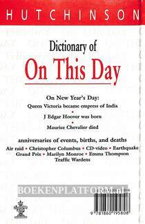 Dictionary of On This Day