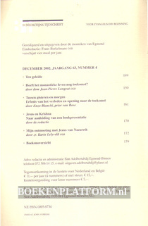 Benedictijns tijdschrift 2002/4