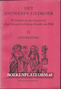 Het Antwerps liedboek II: Commentaar