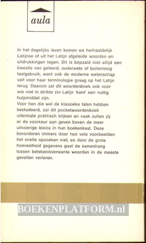 Latijns Nederlands woordenboek