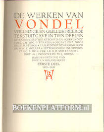 De werken van Vondel, tekstuitgave in tien deelen