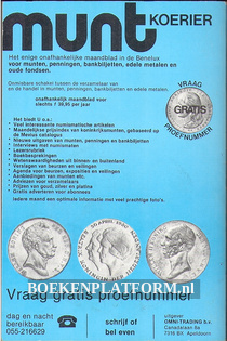 De Nederlandse munten van 1795 tot heden 1981