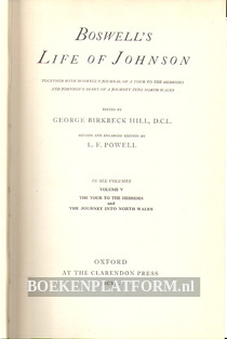 Boswell's life of Johnson V
