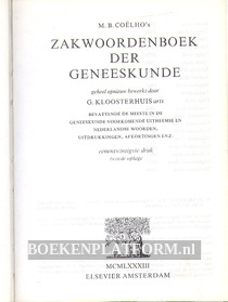 Zakwoorden-boek der Geneeskunde 1984