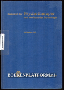 Zeitschrift fur Psychotherapie und Medizinische Psychologie 1968