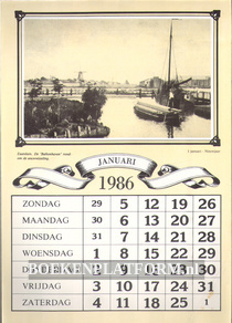 Kalender Oud-Zaandam 1986