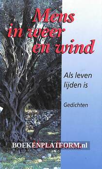 Mens in weer en wind