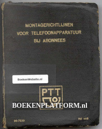 Montage richtlijnen voor Telefoon apparatuur bij abonnees