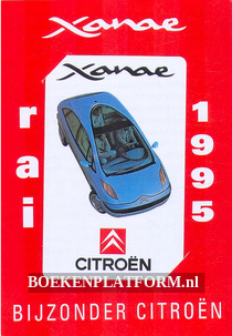 Telefoonkaart Citroen Xanae, op blister Rai 1995