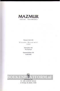 Mazmur edisi harmoni