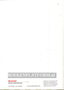 Sharp kookboek