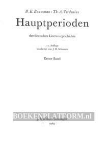 Hauptperioden der deutschen Literatur-geschichte I