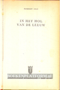 In het hol van de leeuw