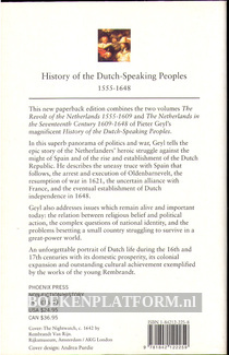 History of the Dutch Speaking Peoples 1555 - 1648