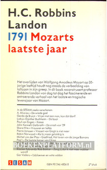 1791 Mozarts laatst jaar