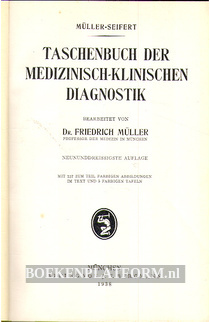 Taschenbuch der Medizinisch-Klinischen Diagnostik