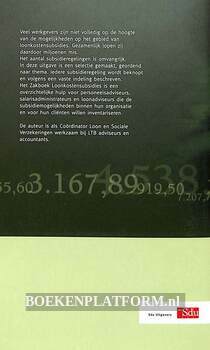 Zakboek Loonkosten subsidies 2001/2002